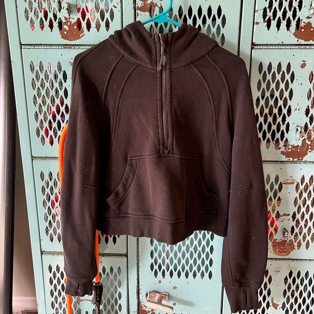 Lululemon scuba oversized half zip hoodie